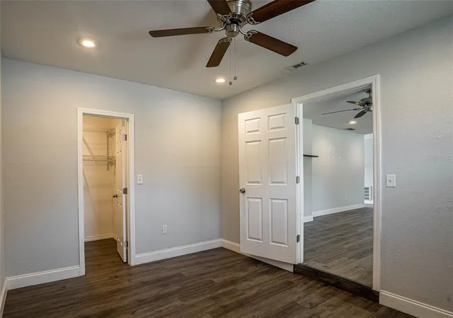 wooden floor in an empty room