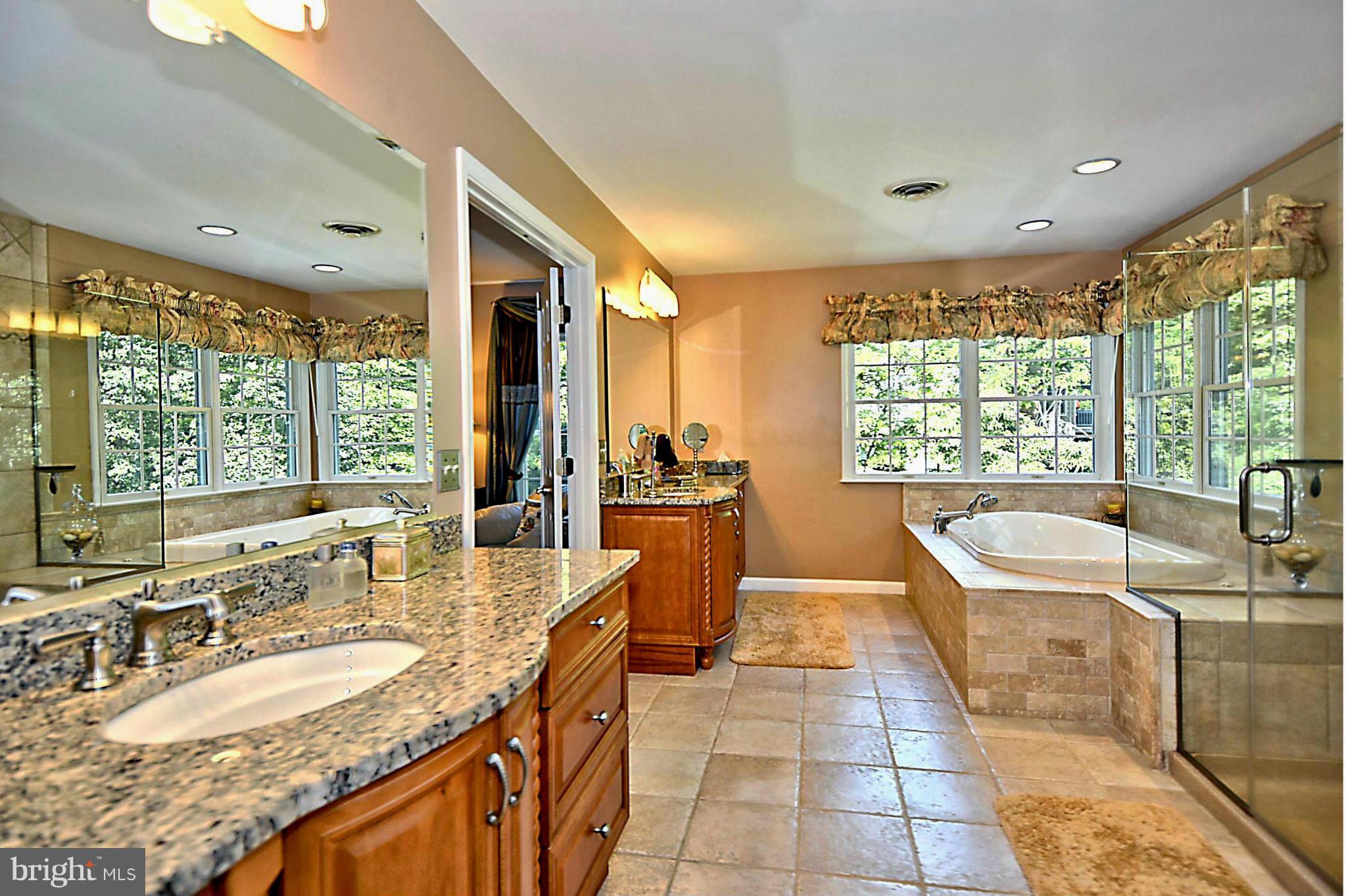 2702 Howard Grove Road Davidsonville, MD 21035 - Photo 19 of 30 Granite and Tile Luxury Master Bath