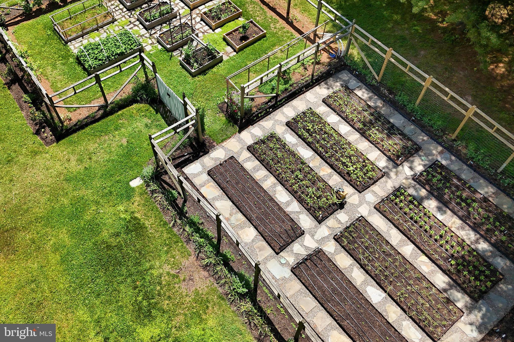 615 Scotch Road Pennington, NJ 08534 - Photo 25 of 33 Bird's View of Enclosed Gardens