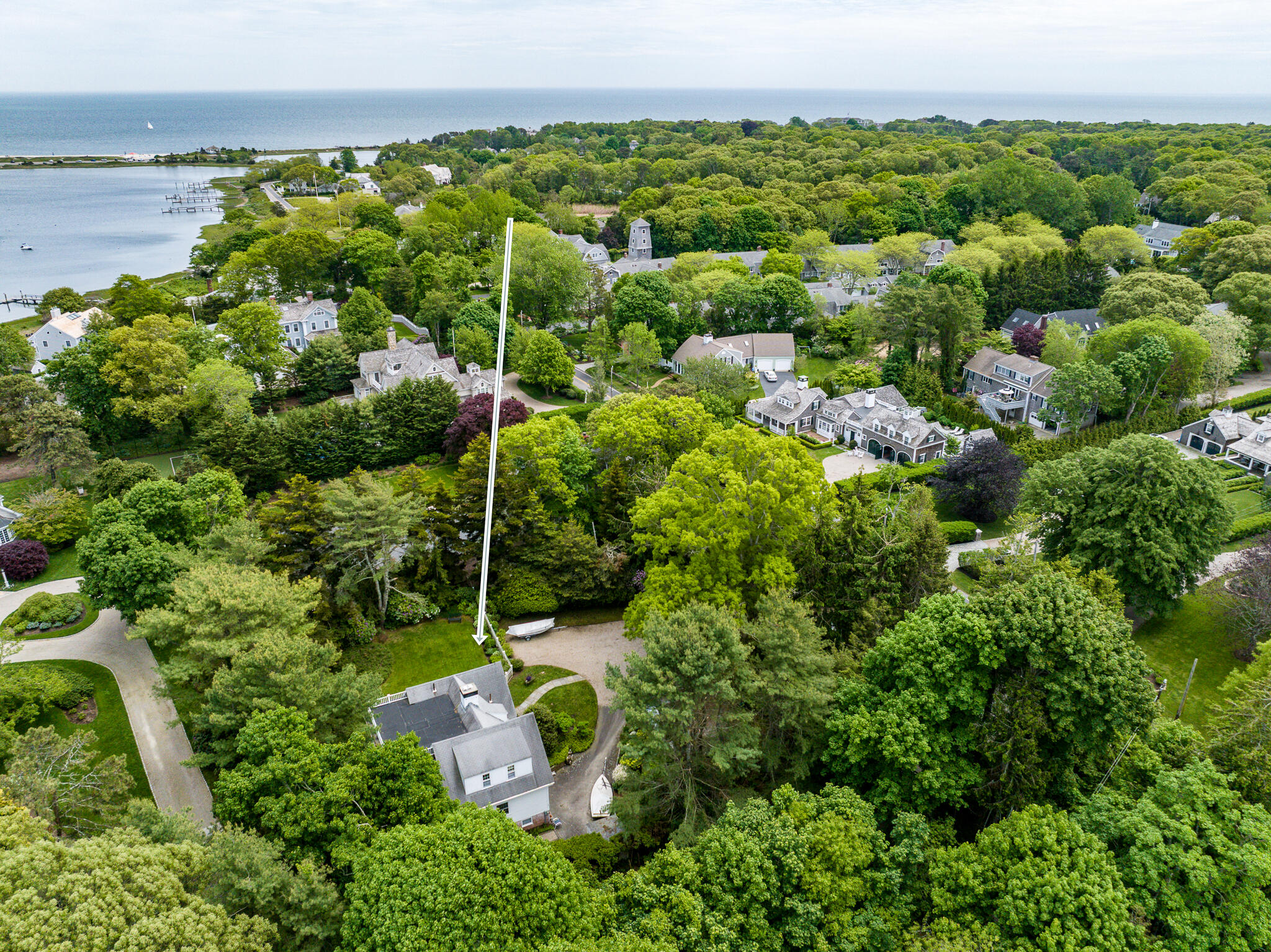 156 East Bay Road Osterville, MA 02655 - Photo 3 of 36 drone5