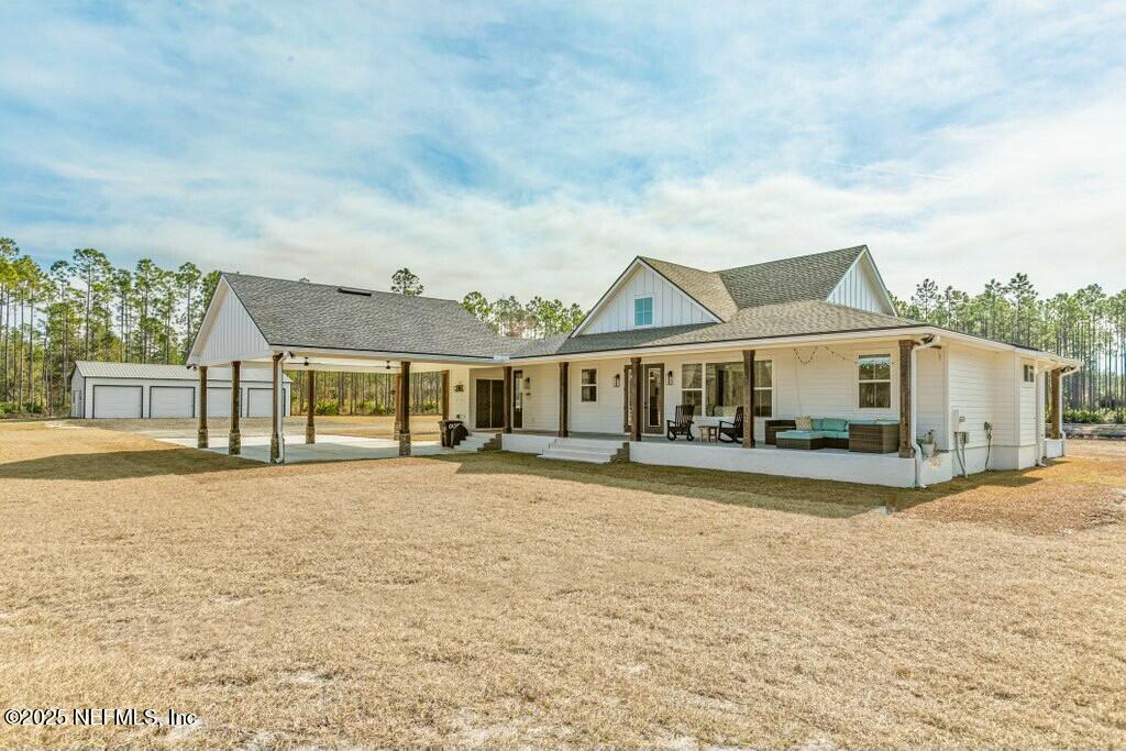12439 Folsom Road Sanderson, FL 32087 - Photo 23 of 87 Right angle rear of home