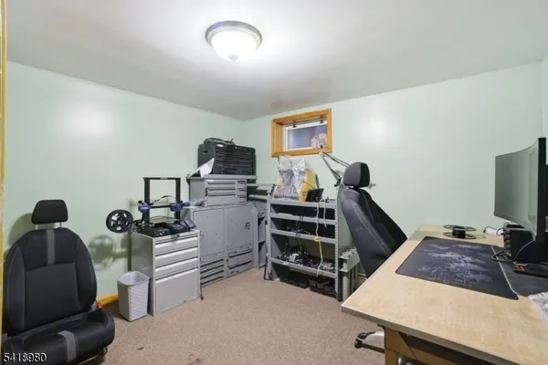 a room with furniture