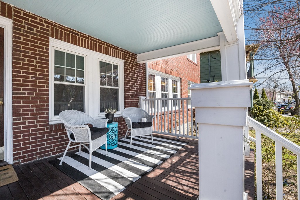 21 Pershing Road, Unit 2 Boston, MA 02130 - Photo 16 of 17 a view of a balcony with chairs