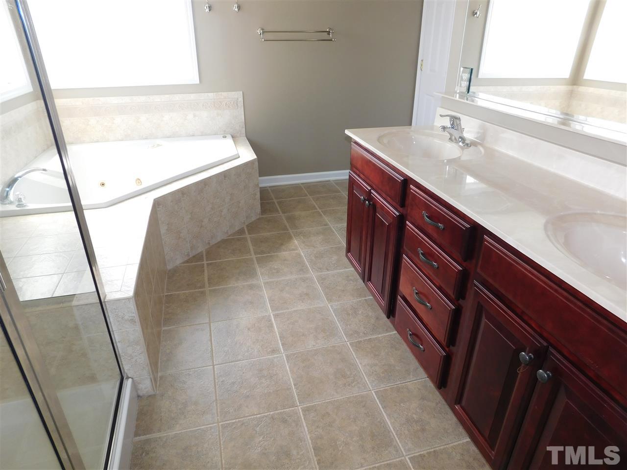 331 Mickleson Ridge Drive Raleigh, NC 27603 - Photo 22 of 25 a bathroom with a sink and a bathtub