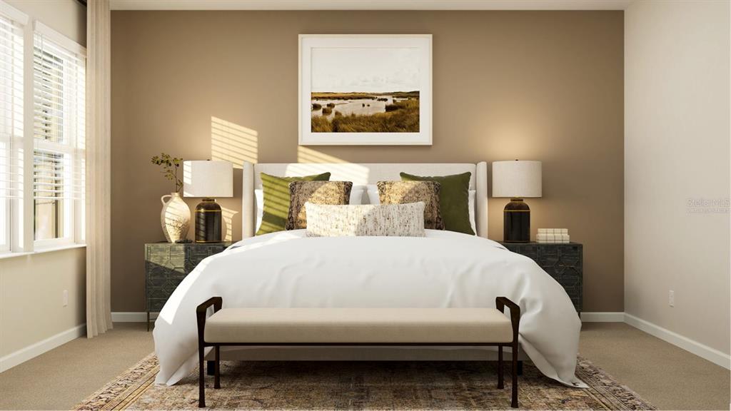 6072 Zen Way Clermont, FL 34714 - Photo 11 of 21 a bed sitting in a bedroom next to a window