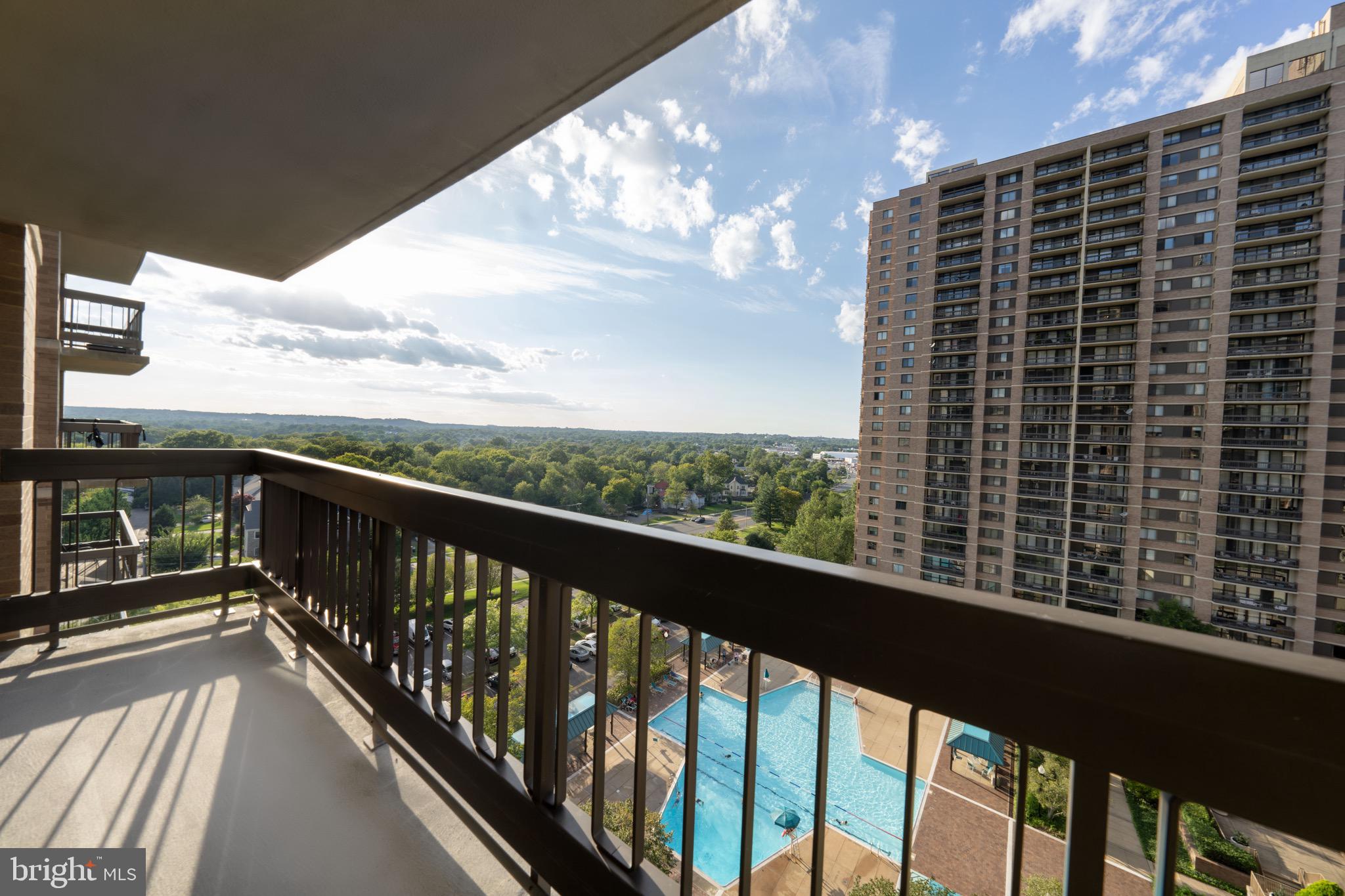 5501 Seminary Road, Unit 1113S Falls Church, VA 22041 - Photo 28 of 43 a view of balcony with city view