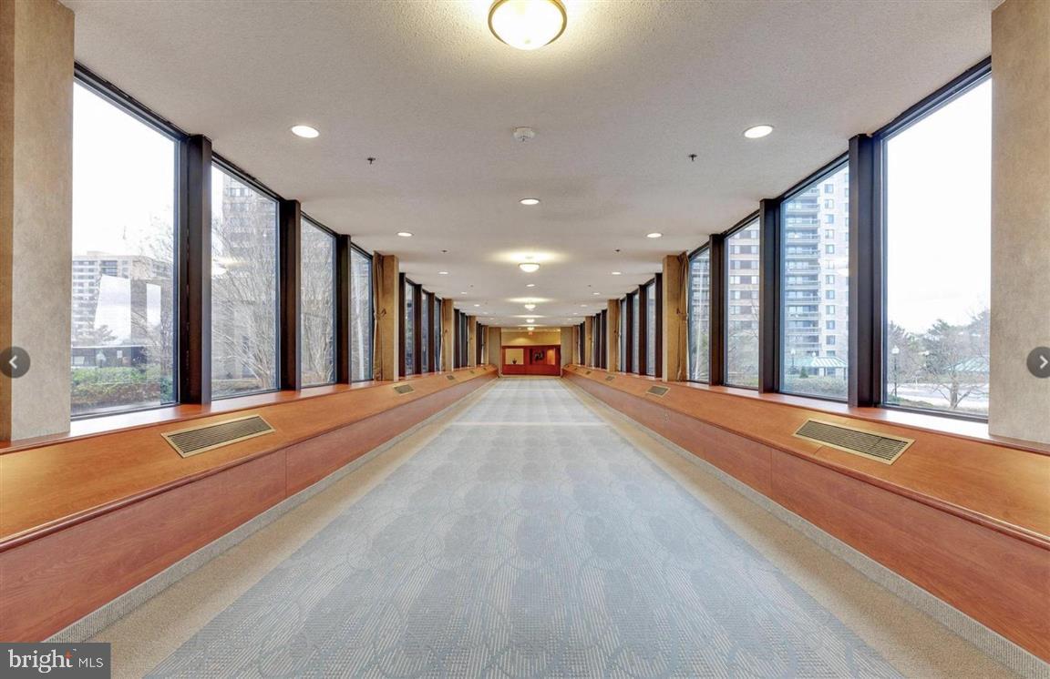 5501 Seminary Road, Unit 1113S Falls Church, VA 22041 - Photo 41 of 43 a view of lobby with furniture and large windows