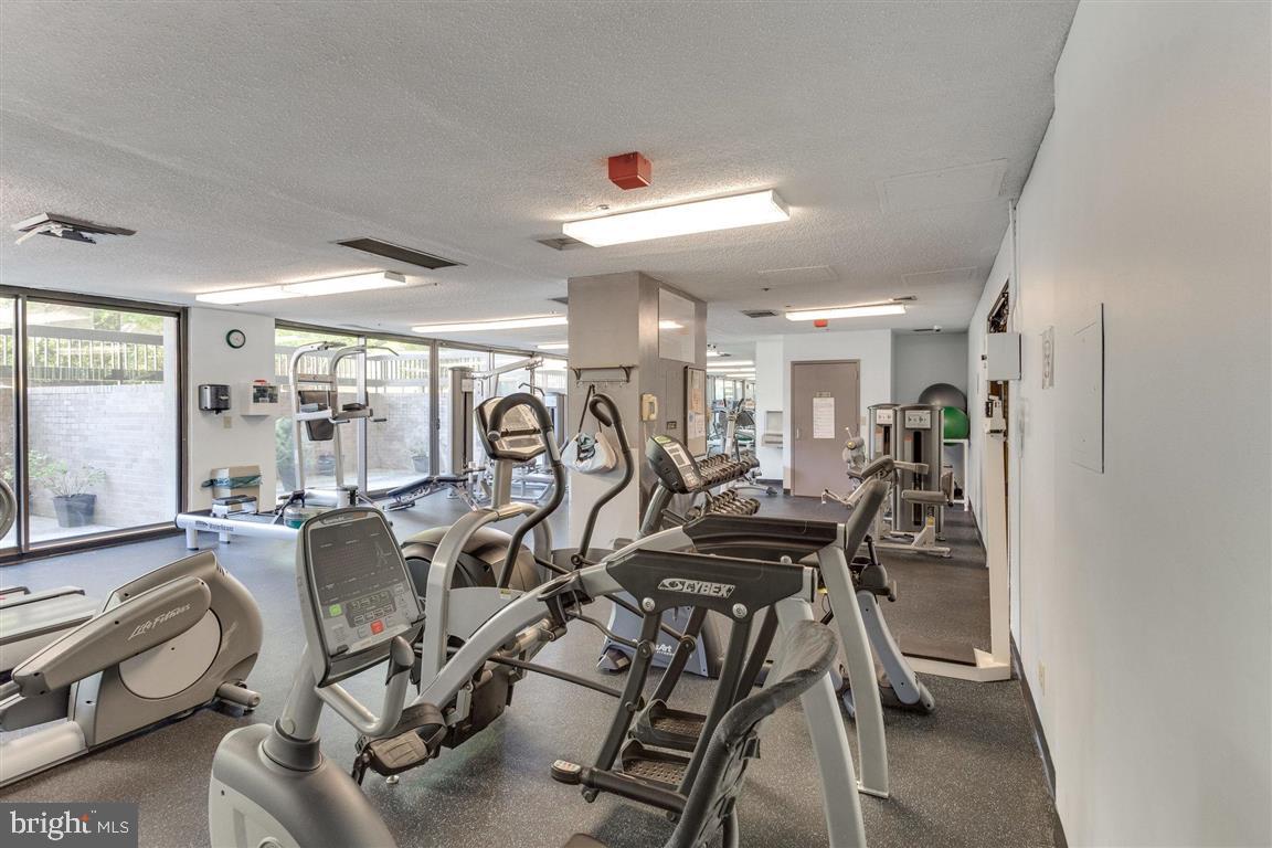 5501 Seminary Road, Unit 1113S Falls Church, VA 22041 - Photo 43 of 43 a view of a room with gym equipment