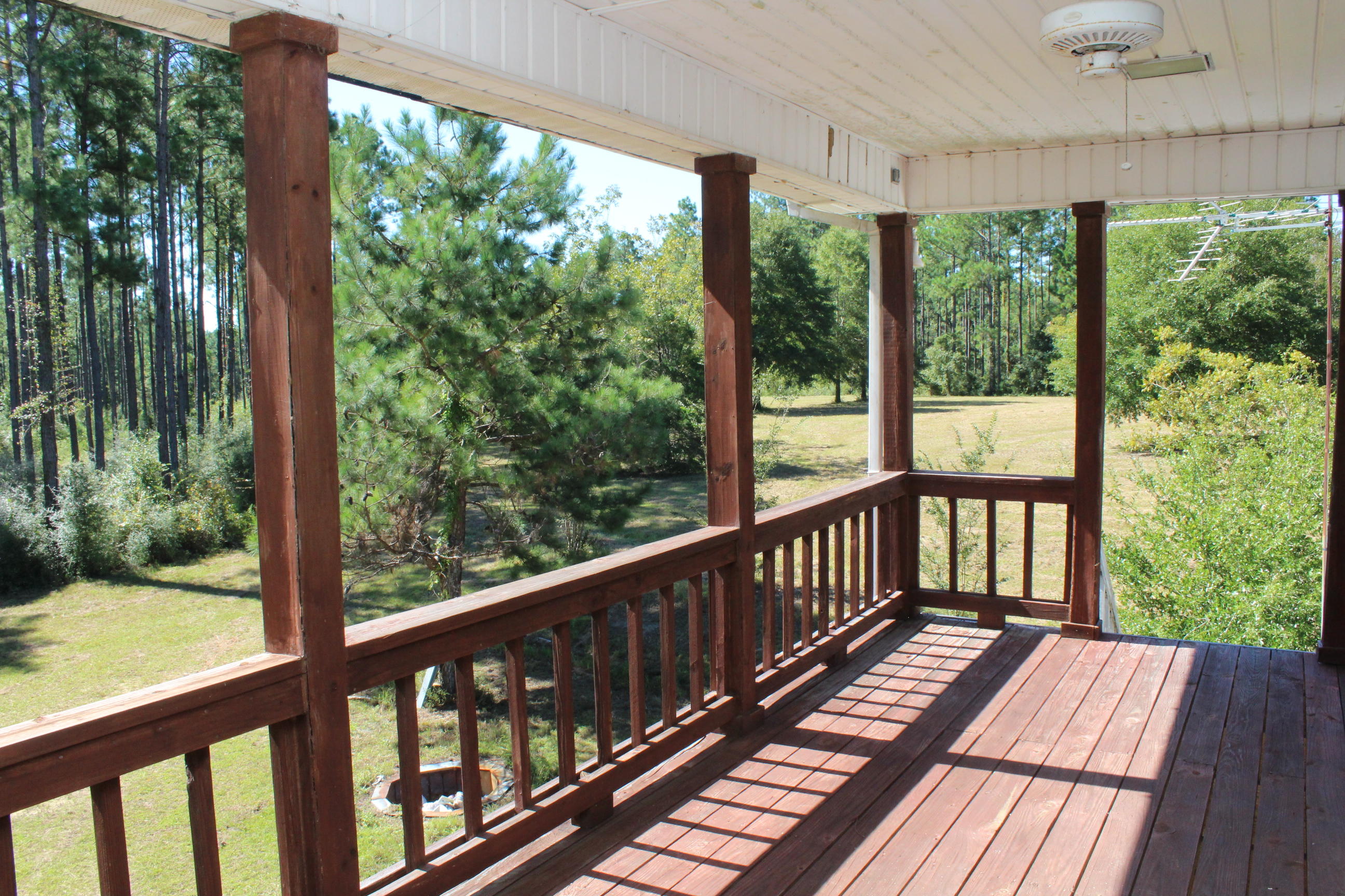 75-ac Chesser Road DeFuniak Springs, FL 32435 - Photo 6 of 24 view from covered proch