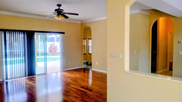 a large kitchen with stainless steel appliances
