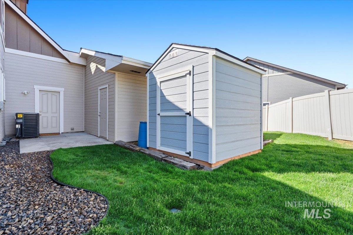 1183 North Buffalo Way Middleton, ID 83644 - Photo 39 of 47 Detached storage shed with siding exterior