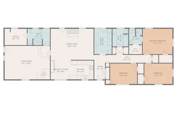 a view of a patio with a table and chairs and potted plants
