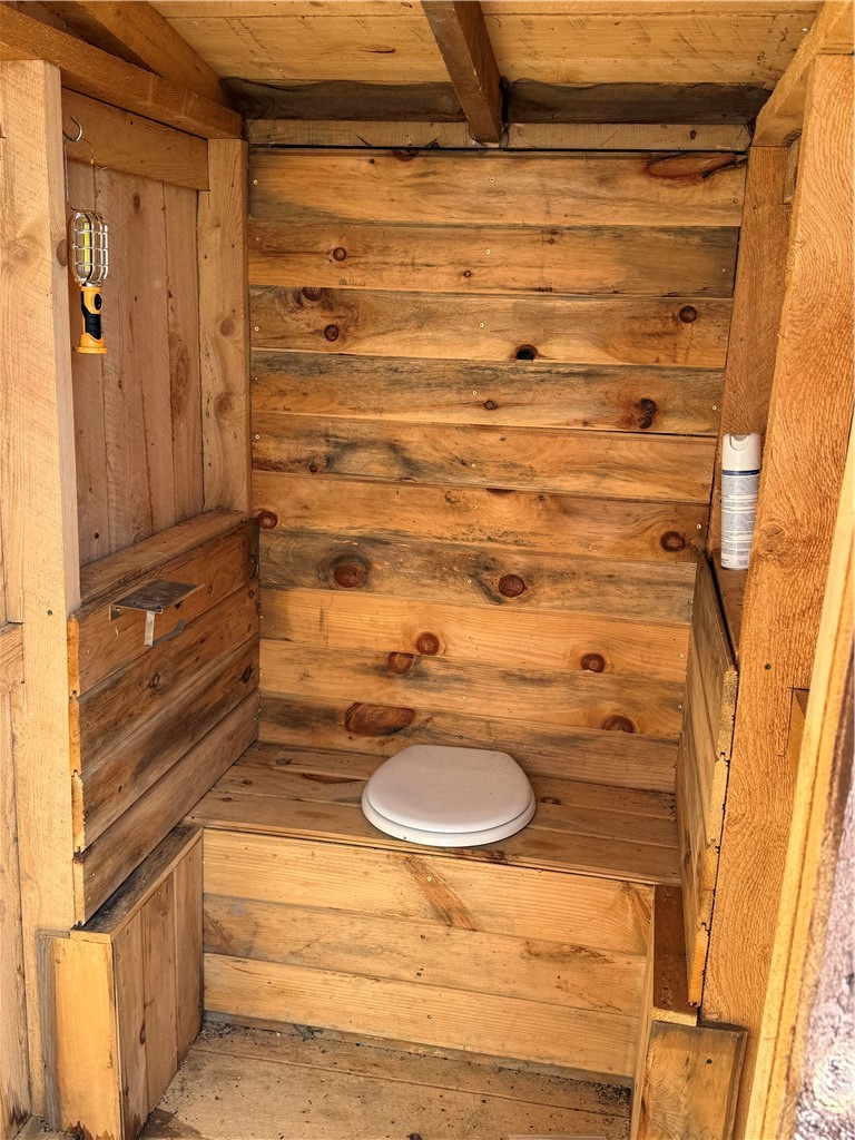 387 Hamilton Valley Road Barton, NY 14859 - Photo 47 of 48 Rustic luxury outhouse.