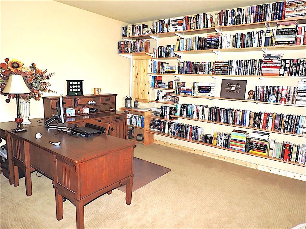 299 Gadwall Road Como, CO 80432 - Photo 18 of 25 a room with furniture and a book shelf
