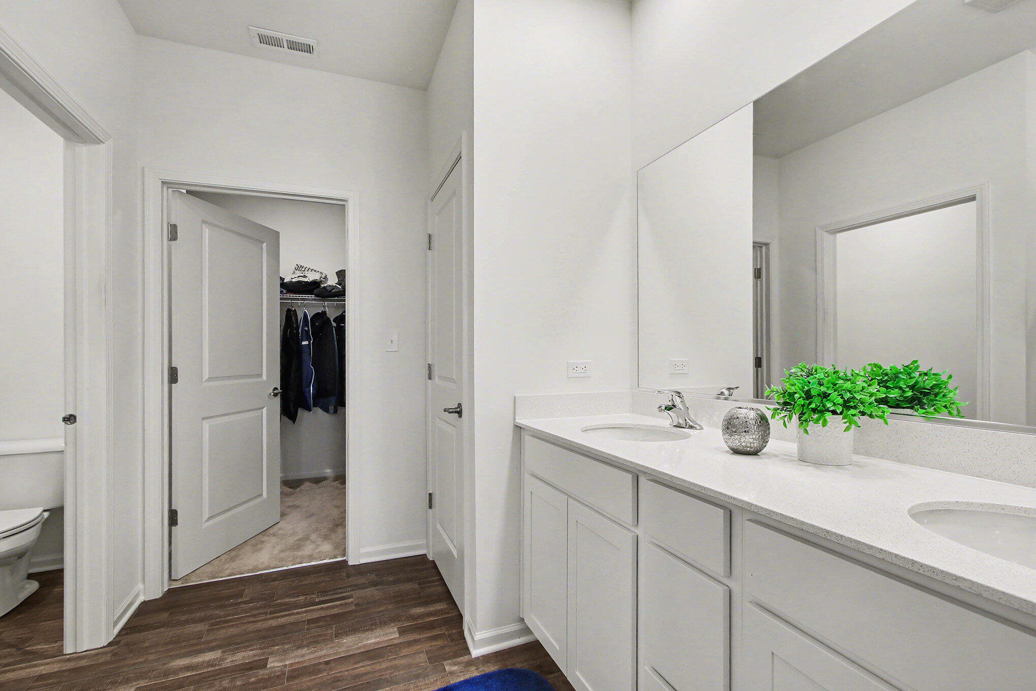 11649 Thomas Street Winfield, IN 46307 - Photo 6 of 15 a bathroom with a sink and a mirror
