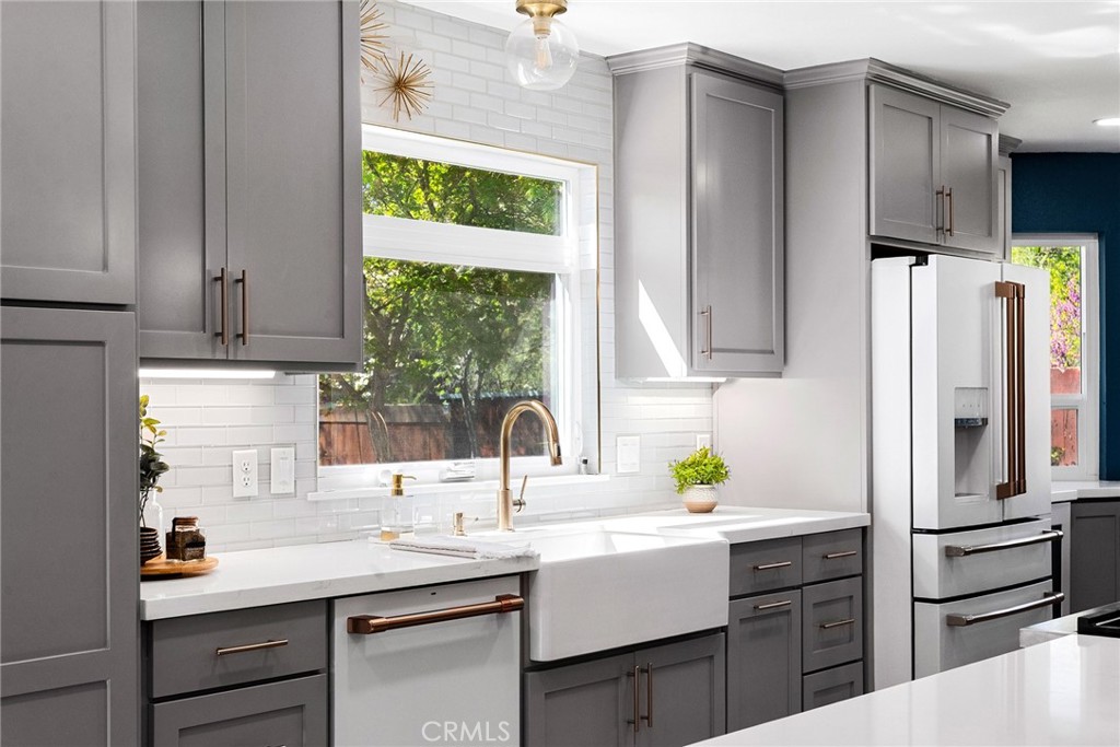 2 Baroni Drive Chico, CA 95928 - Photo 20 of 63 a kitchen with a sink appliances and cabinets