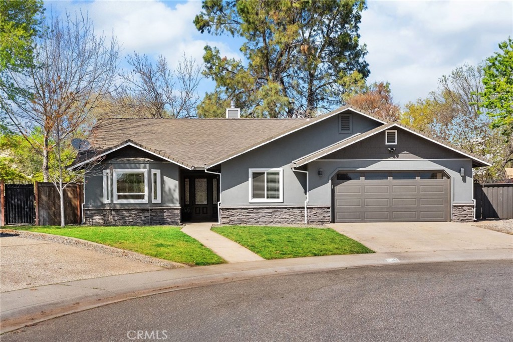 2 Baroni Drive Chico, CA 95928 - Photo 63 of 63 a front view of house with yard and green space