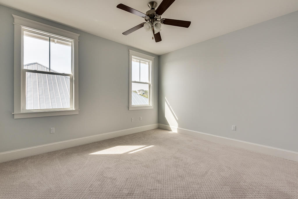 20 Prominence Square Inlet Beach Inlet Beach, FL 32461 - Photo 29 of 53 an empty room with windows and fan