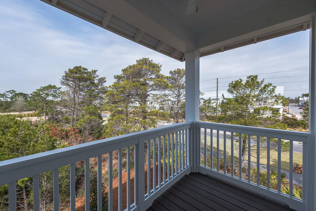 20 Prominence Square Inlet Beach Inlet Beach, FL 32461 - Photo 45 of 53 a view of a balcony with wooden floor