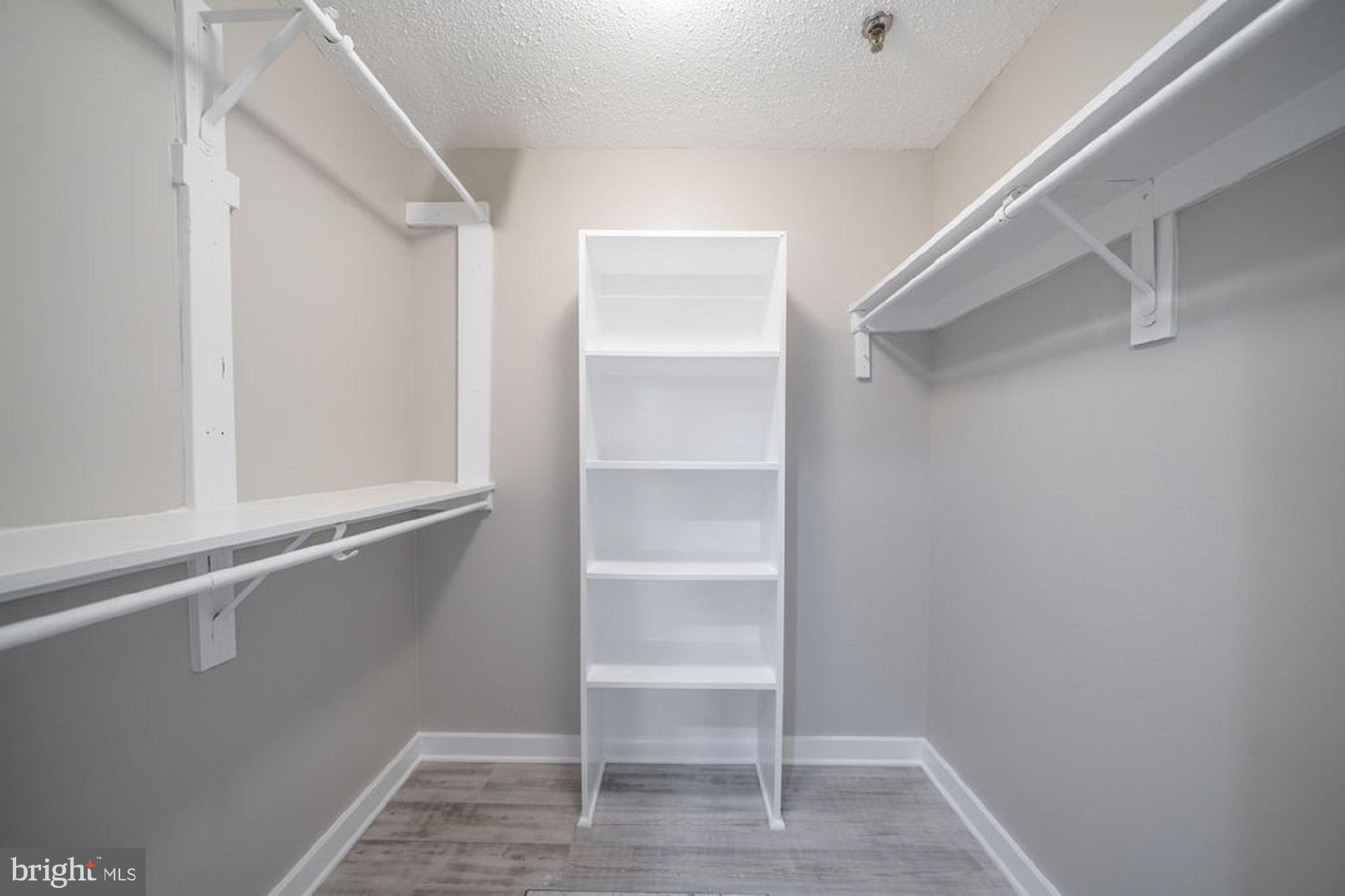 5505 Seminary Road, Unit 103N Falls Church, VA 22041 - Photo 23 of 59 a view of walk in closet with empty racks