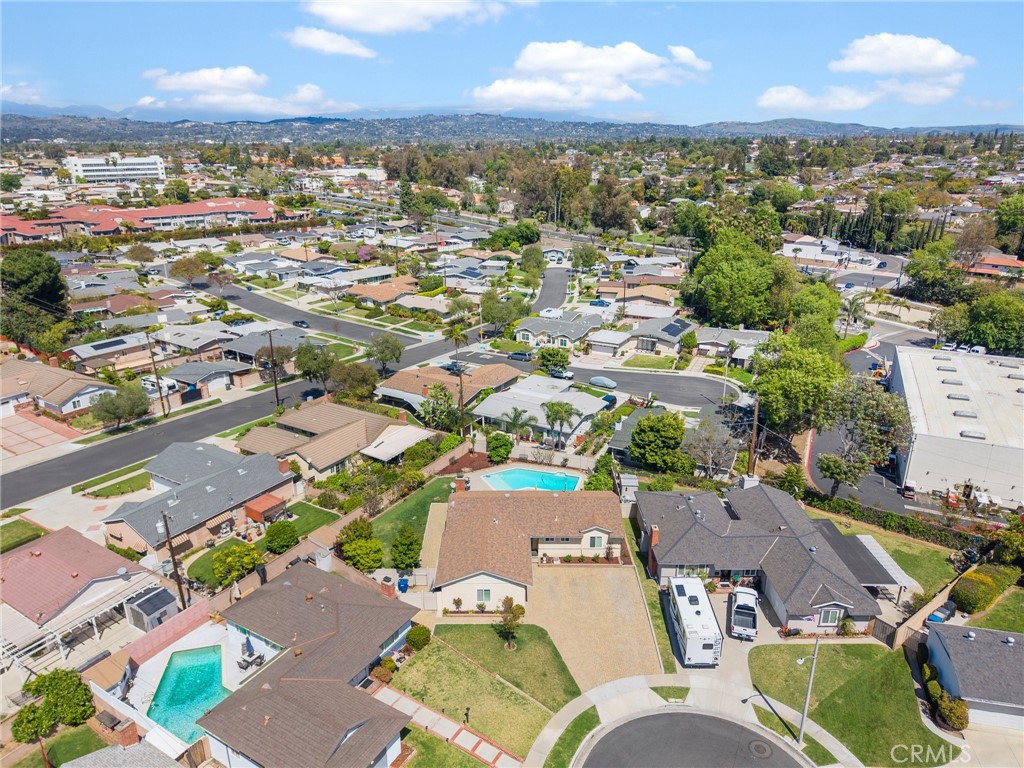 14895 Fairvilla Drive La Mirada, CA 90638 - Photo 29 of 31 an aerial view of residential houses with outdoor space