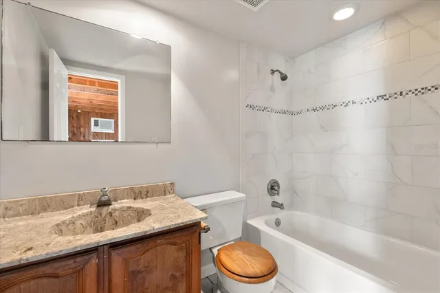 a view of a balcony with lake view