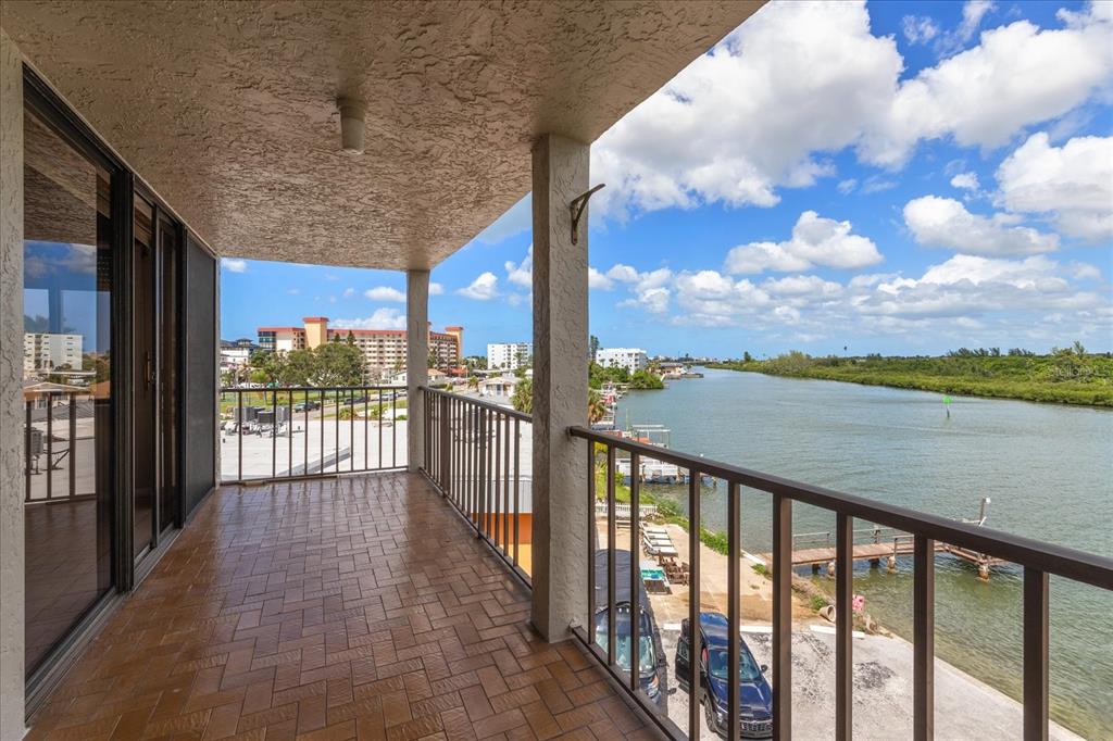 18201 Gulf Boulevard, Unit 401 Redington Shores, FL 33708 - Photo 8 of 42 a view of city from balcony
