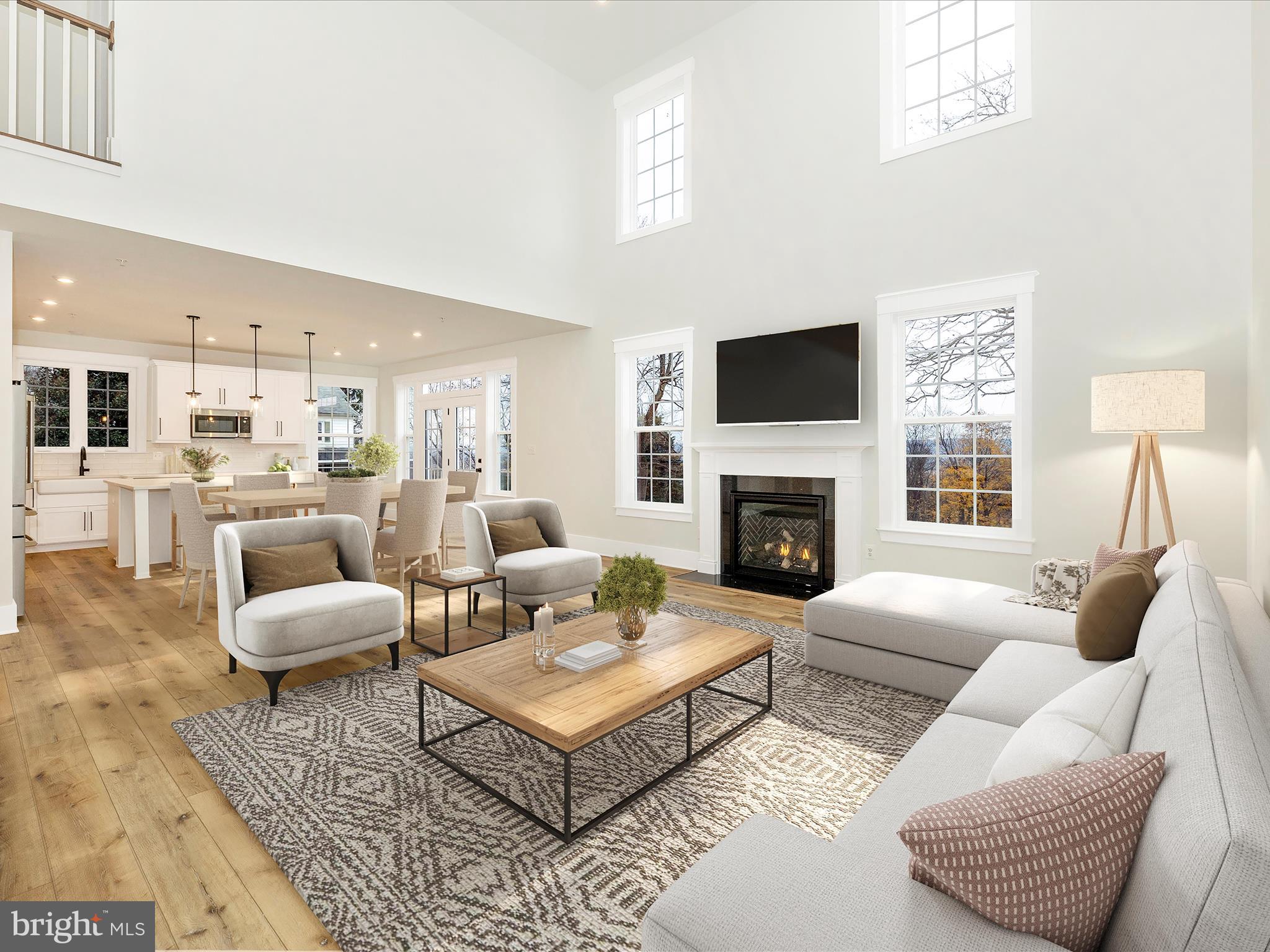 7022 Ridge Road Frederick, MD 21702 - Photo 9 of 63 a living room with furniture and a fireplace