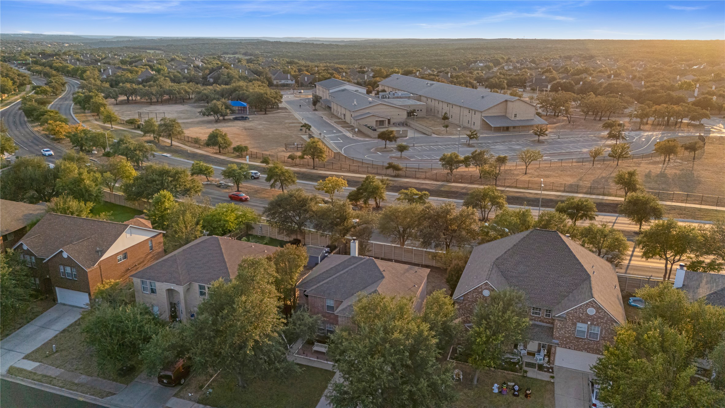 2305 Little Tree Bend Cedar Park, TX 78613 - Photo 38 of 40 an aerial view of residential building with outdoor space