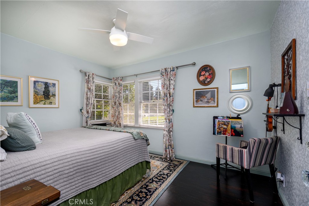 13739 Ridge Road Whittier, CA 90601 - Photo 13 of 42 a bedroom with a bed and a window