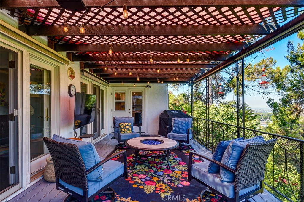 13739 Ridge Road Whittier, CA 90601 - Photo 23 of 42 a outdoor living space with furniture and outdoor view