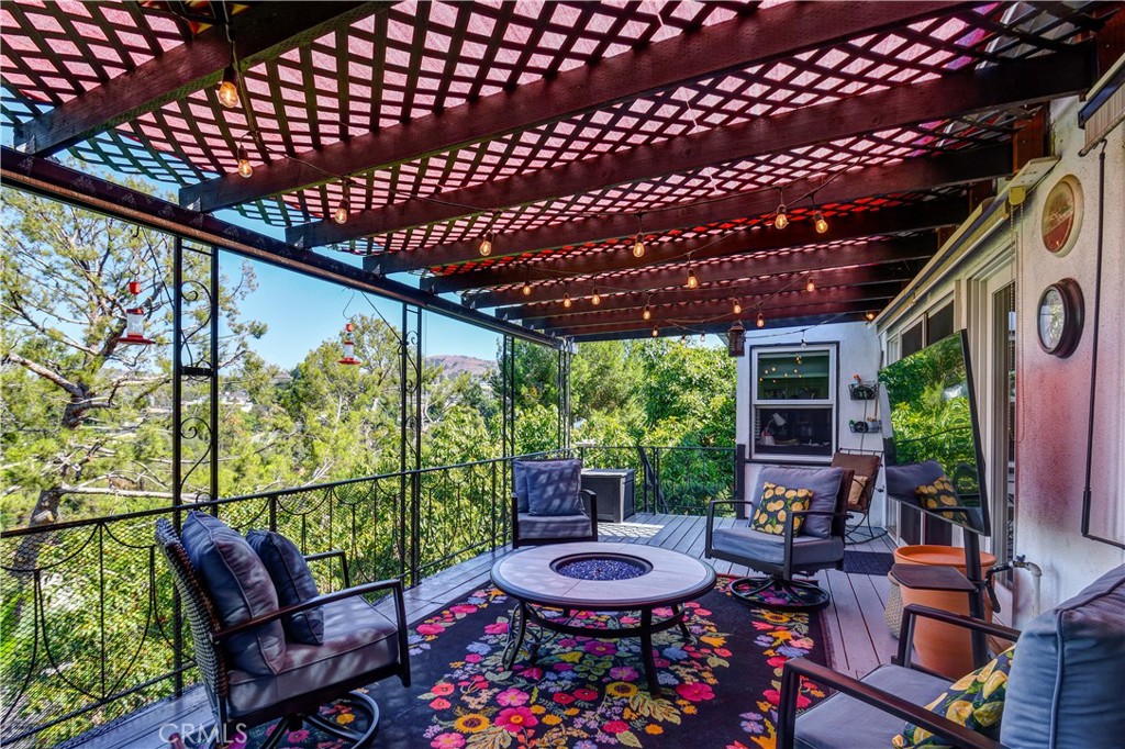 13739 Ridge Road Whittier, CA 90601 - Photo 25 of 42 a patio with yard table and chairs