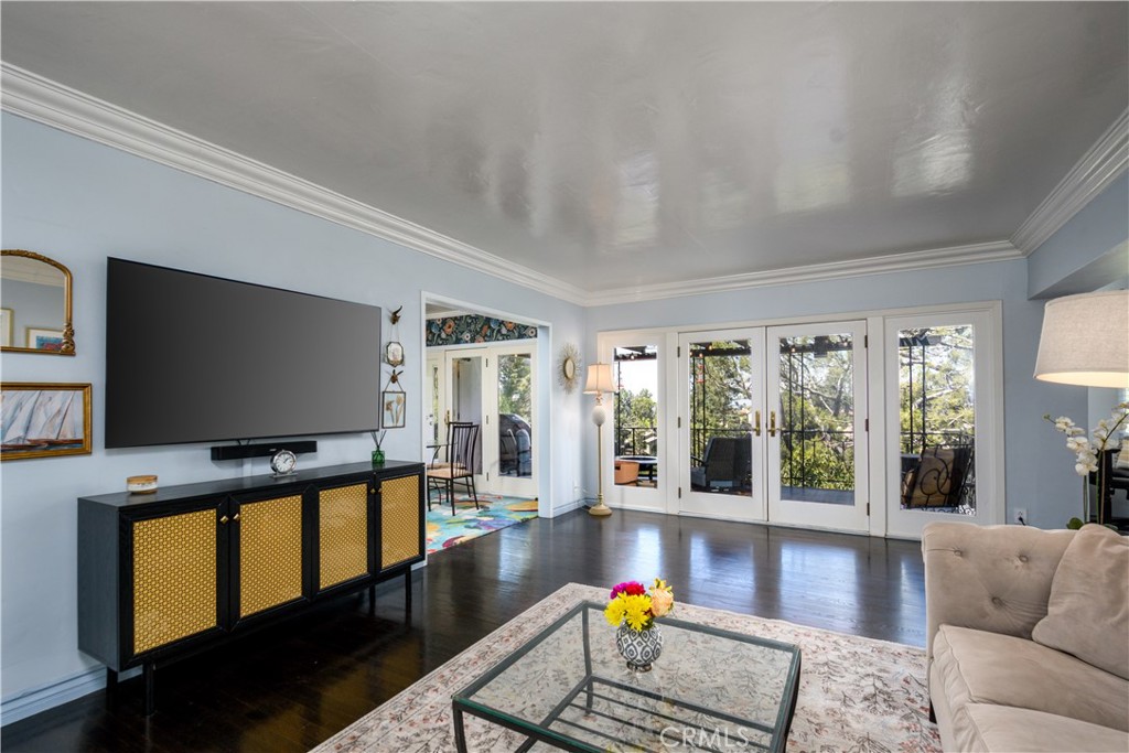 13739 Ridge Road Whittier, CA 90601 - Photo 6 of 42 a living room with furniture and a flat screen tv