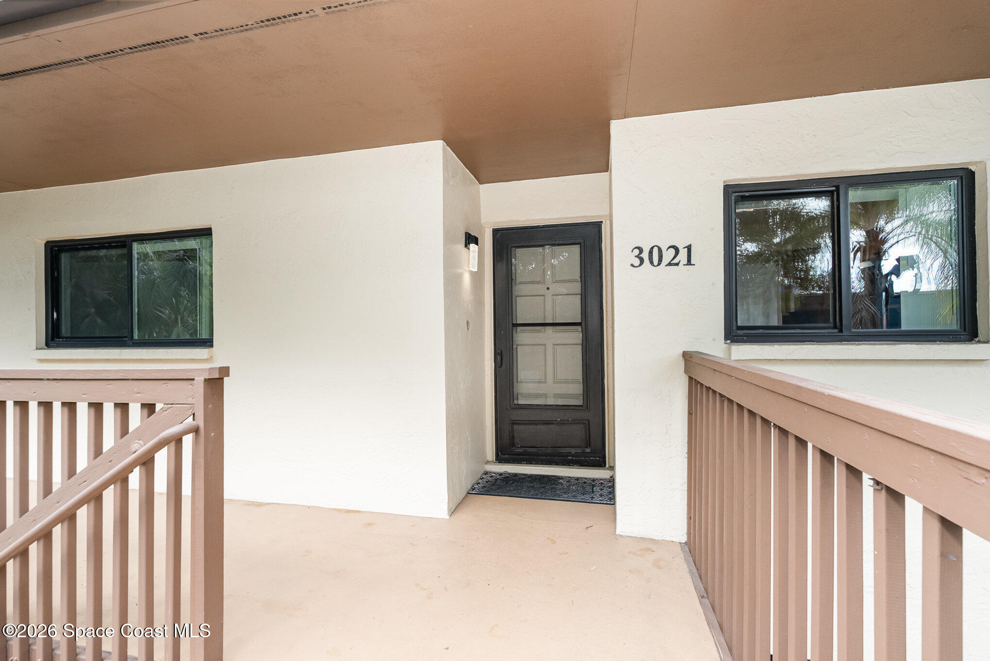 3021 Kirkland Road Northeast Palm Bay, FL 32905 - Photo 4 of 16 a view of an entryway door