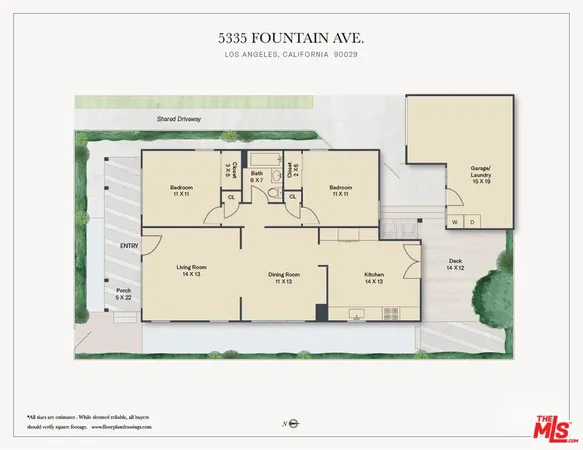 $849,000 | 5335 Fountain Avenue, Los Angeles, CA 90029