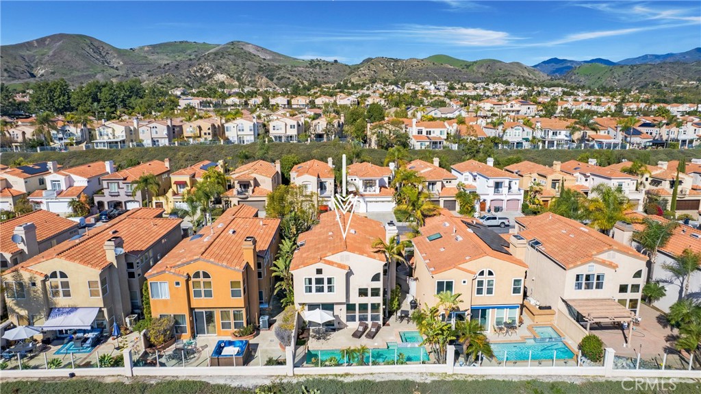 32 Blazewood Lake Forest, CA 92610 - Photo 33 of 41 an aerial view of residential houses with a city view