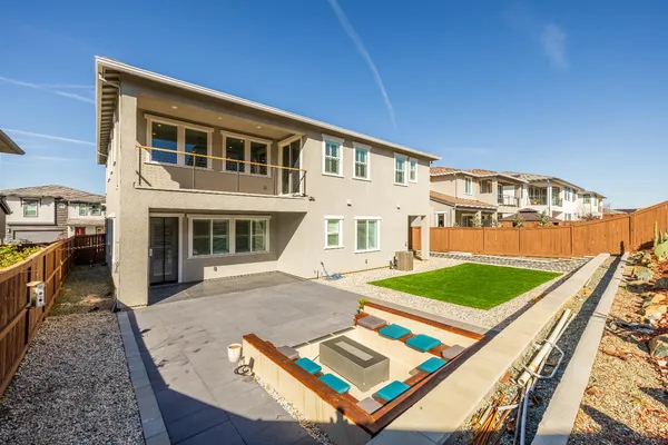 a view of a swimming pool with a lake view