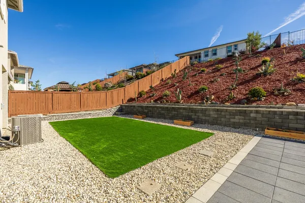 a view of a golf course with a lake