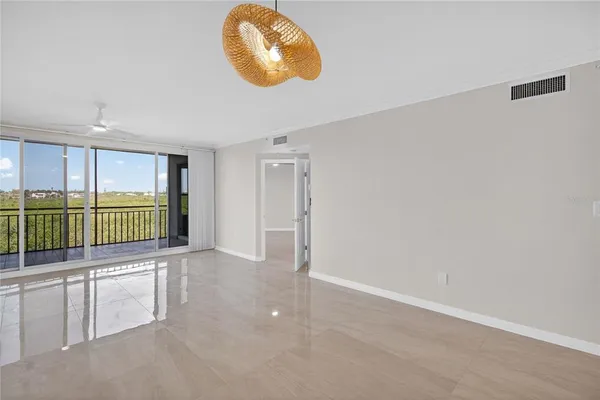a room with natural light and window