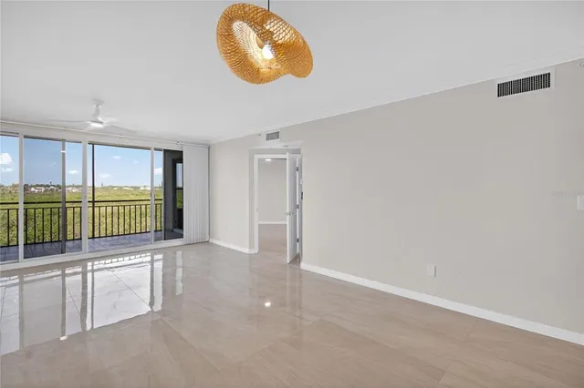 a room with natural light and window