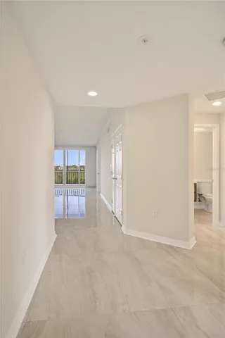 a view of empty room