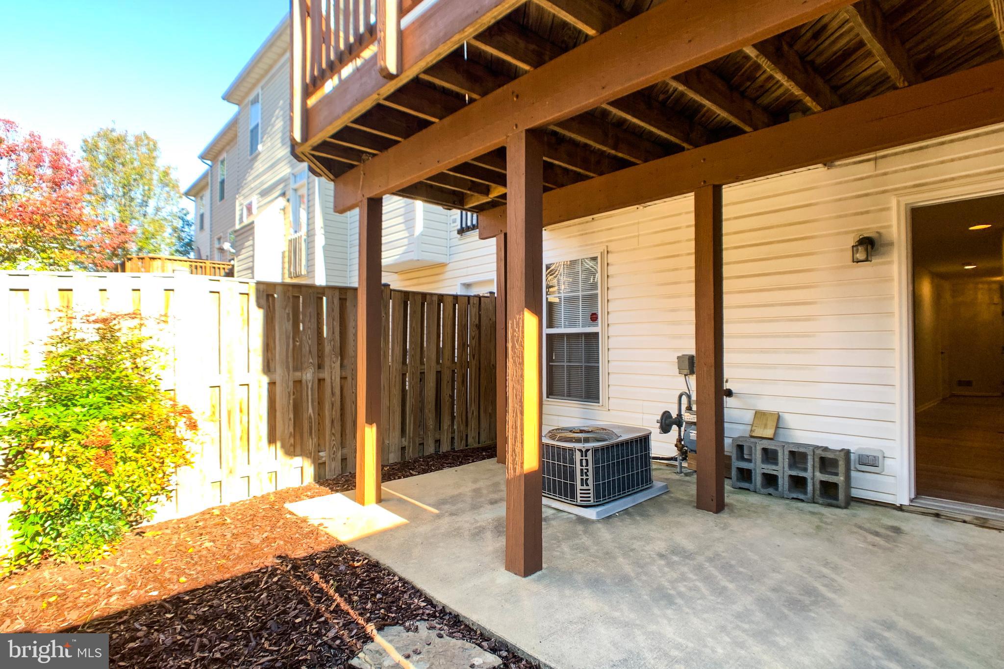 6988 Cromarty Drive Alexandria, VA 22315 - Photo 18 of 62 a view of balcony with patio