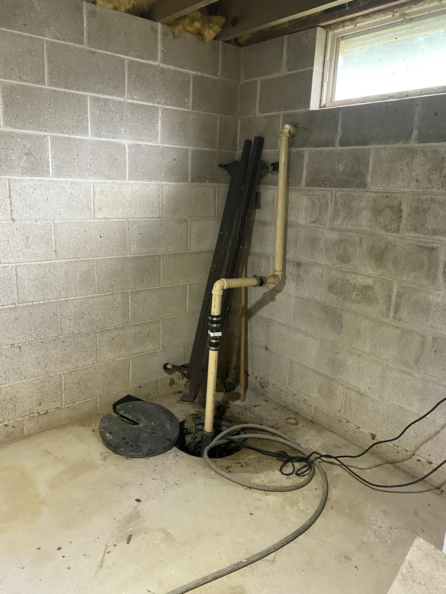 W2729 County Rd MM Herman, WI 53083 - Photo 51 of 52 Sump pump in additional storage room in basement.