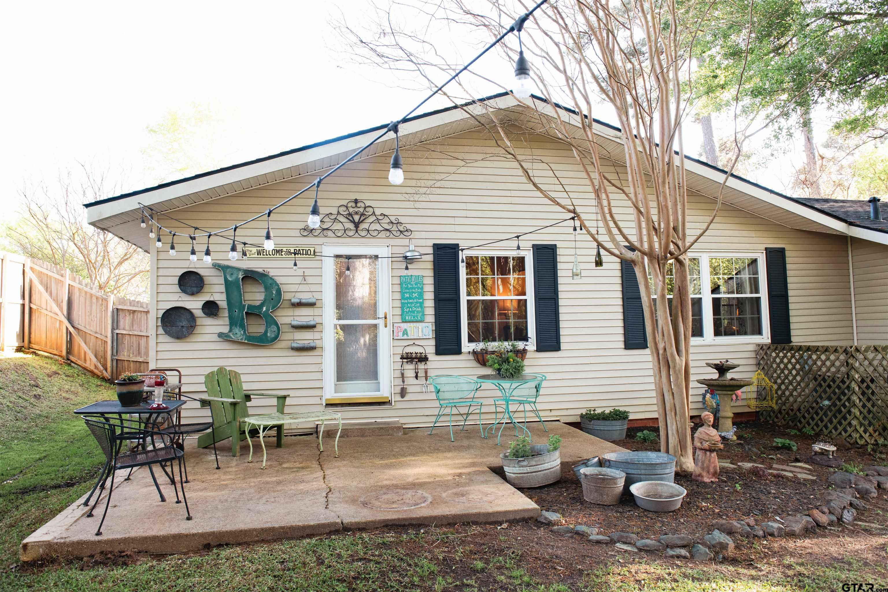 265 Hatchett Street Rusk, TX 75785 - Photo 15 of 17 a view of a house with patio