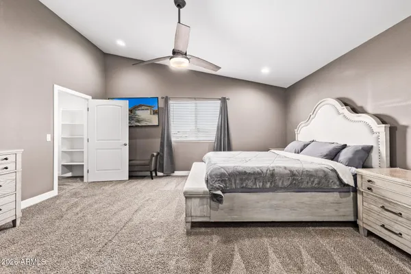 a view of a room with wooden floor and closet