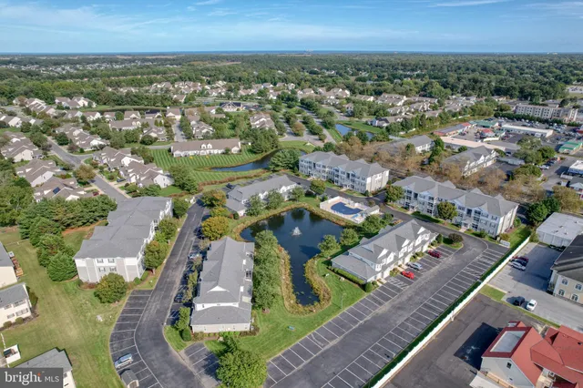 an aerial view of a city with lots of residential buildings