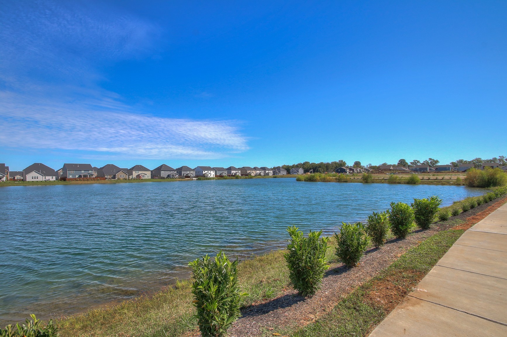 3741 Lantern Lane Murfreesboro, TN 37128 - Photo 17 of 19 a view of a lake with a city view