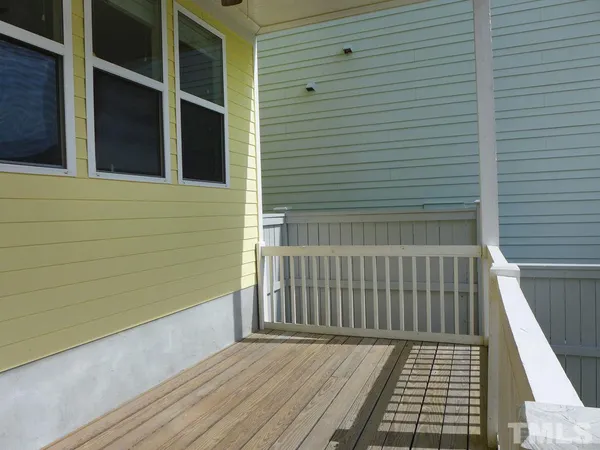 a view of a balcony