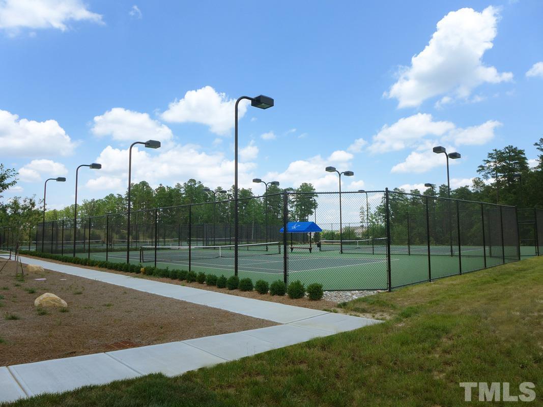 74 Owen Towne Road Chapel Hill, NC 27516 - Photo 22 of 27 a view of a entertaining space in front of a house
