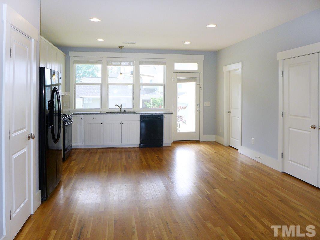 74 Owen Towne Road Chapel Hill, NC 27516 - Photo 10 of 27 a view of kitchen with wooden floor and electronic appliances